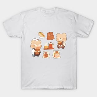 Mr Bear Baker T-Shirt